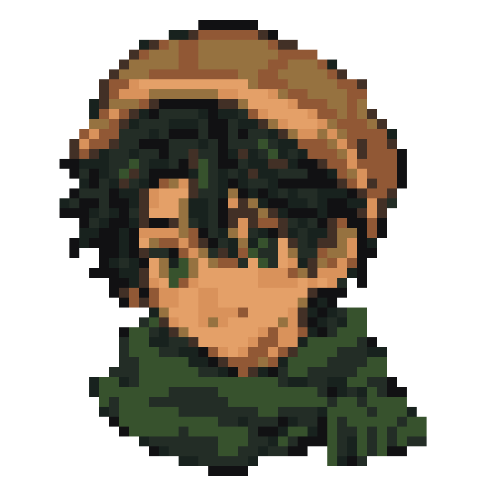 Caramel Cuffed-Beanie Boy — Youthful Anime Portraits patterns