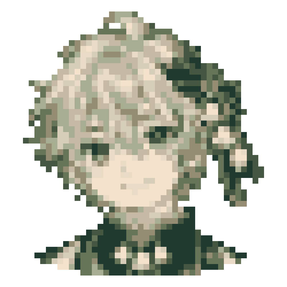 Lily-of-the-Valley Collar-Pin Boy — Youthful Anime Portraits patterns