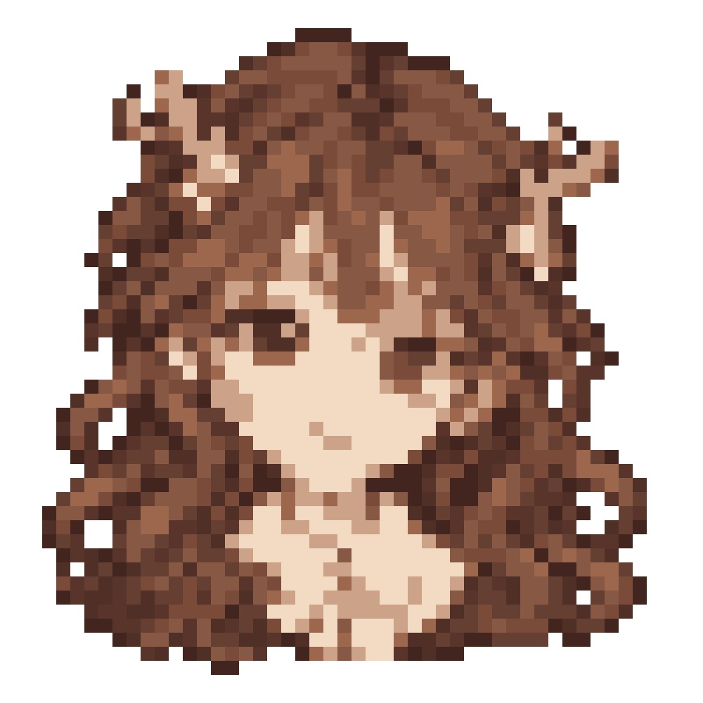 Fawn-Antler Clip Girl — Youthful Anime Portraits patterns