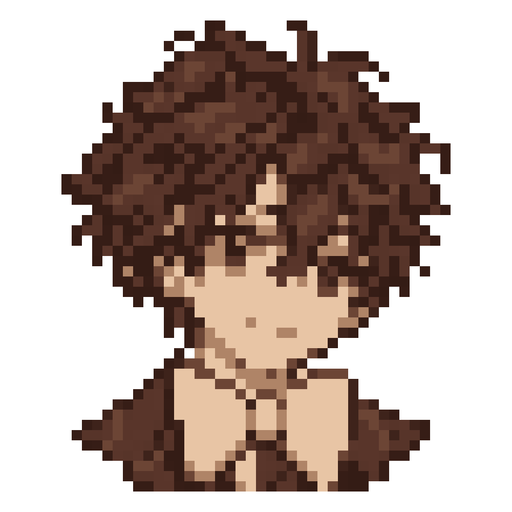 Cream Big-Bow-Tie Boy — Youthful Anime Portraits patterns