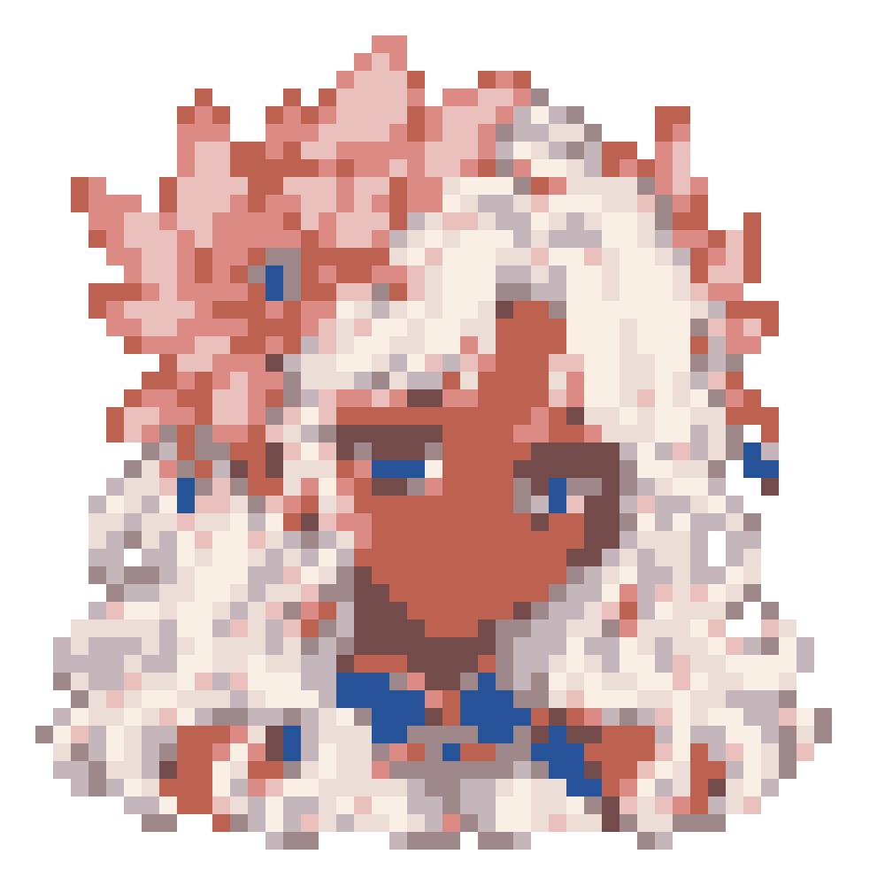 Feather-Petal Magic-Crown Girl — Youthful Anime Portraits patterns