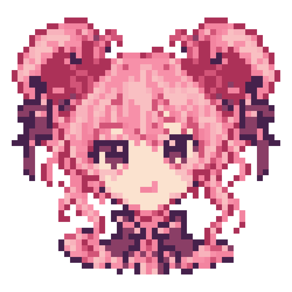 Rose-Horn Crown Girl — Youthful Anime Portraits patterns