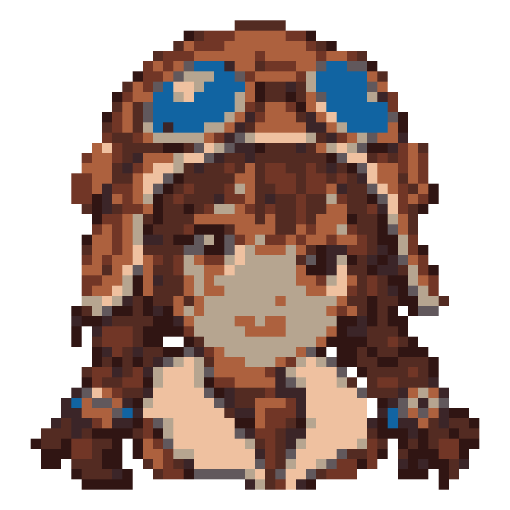 Copper Flight-Cap Girl — Youthful Anime Portraits patterns