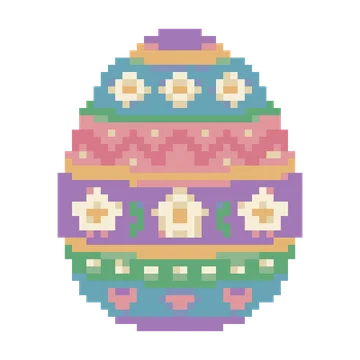 Painted Easter Egg — Festivals & Celebrations patterns