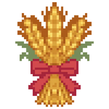 Wheat Sheaf Ribbon — Festivals & Celebrations patterns