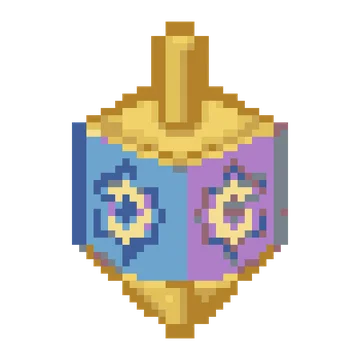 Hanukkah Dreidel — Festivals & Celebrations patterns