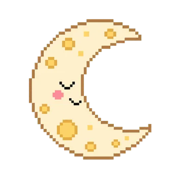 Crescent Moon — Cosmic Fantasy patterns