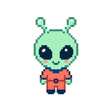 Friendly Alien — Cosmic Fantasy patterns