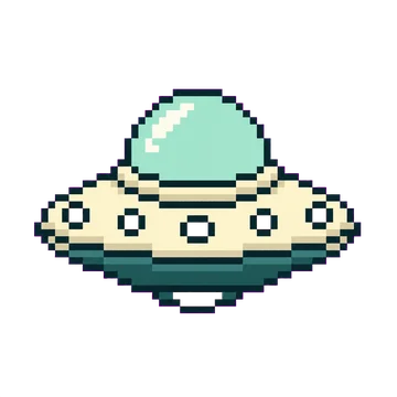 Retro UFO — Cosmic Fantasy patterns