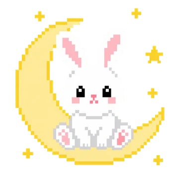 Moon Rabbit — Cosmic Fantasy patterns