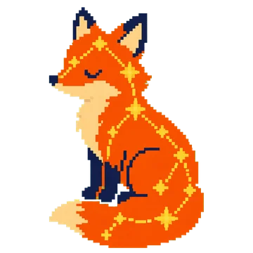 Fox Constellation — Cosmic Fantasy patterns