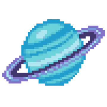 Uranus Tilted Ring — Cosmic Fantasy patterns