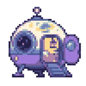 Planet Camping Pod — Cosmic Fantasy patterns