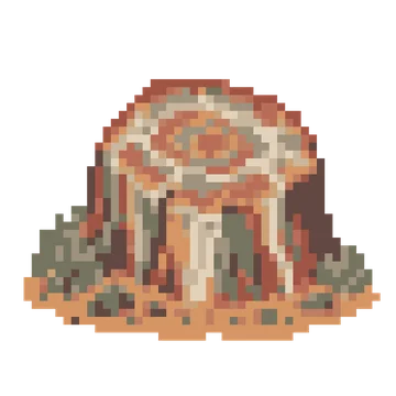 Petrified Forest Stump — Dinosaur Park patterns