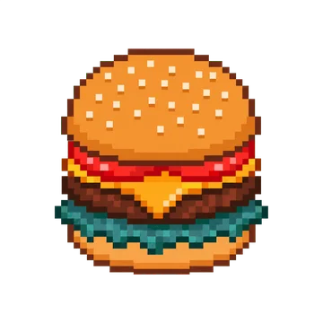 Classic Burger — Food & Drinks patterns