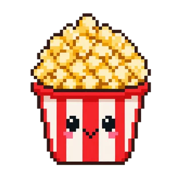Movie Popcorn — Food & Drinks patterns
