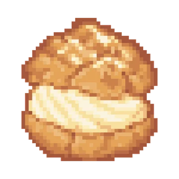 Cream Puff — Food & Drinks patterns