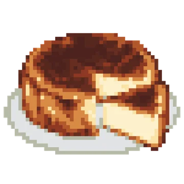 Basque Cheesecake — Food & Drinks patterns