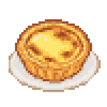 Egg Custard Tart — Food & Drinks patterns