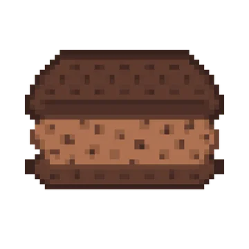 Chocolate Ice Cream Sandwich — Food & Drinks patterns