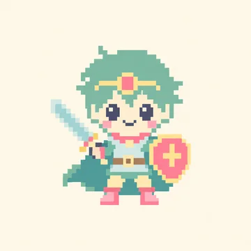 Gamer Hero — Kawaii Characters patterns