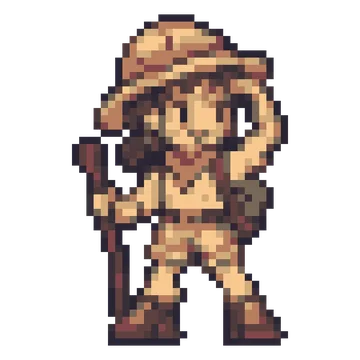 Desert Explorer — Kawaii Characters patterns