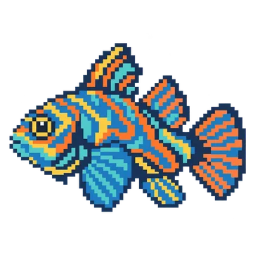 Mandarinfish — Ocean Wonders patterns