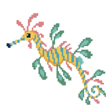 Weedy Sea Dragon — Ocean Wonders patterns