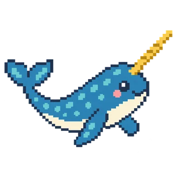 Narwhal Tusk — Ocean Wonders patterns