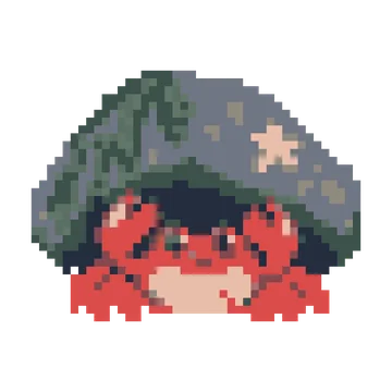 Crab under a Pebble — Ocean Wonders patterns