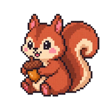 Acorn Squirrel — Pet Friends patterns