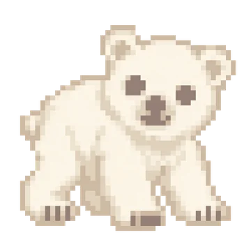Polar Bear Cub — Pet Friends patterns