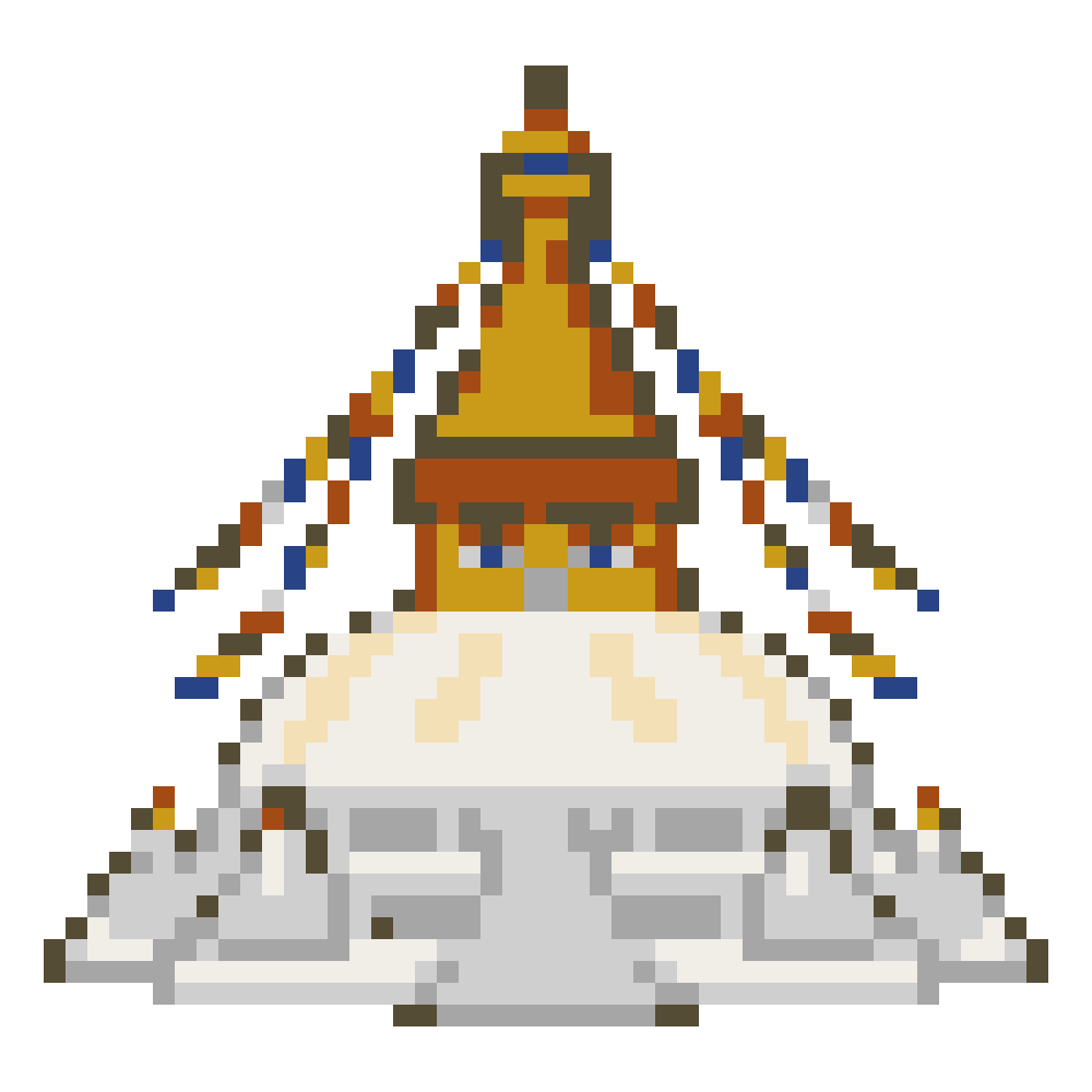 Boudhanath Stupa — Pixel World Tour patterns