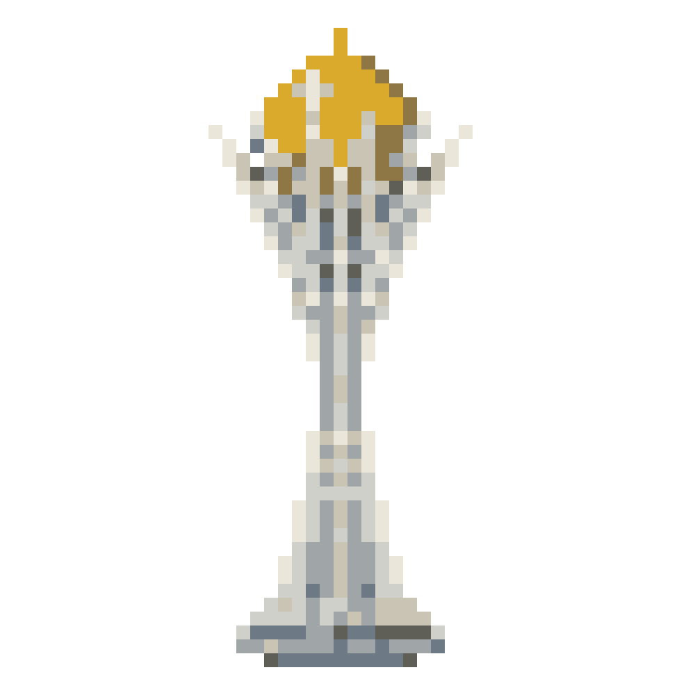 Baiterek Tower — Pixel World Tour patterns