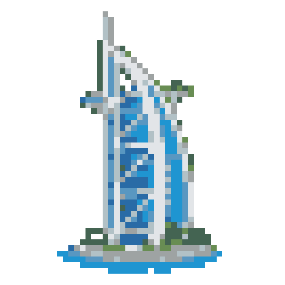 Burj Al Arab — Pixel World Tour patterns