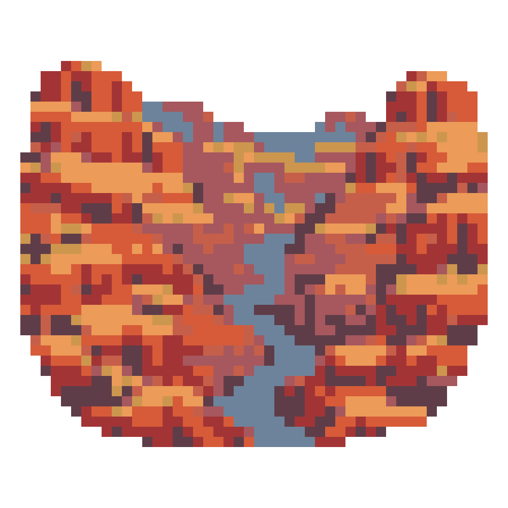 Grand Canyon — Pixel World Tour patterns