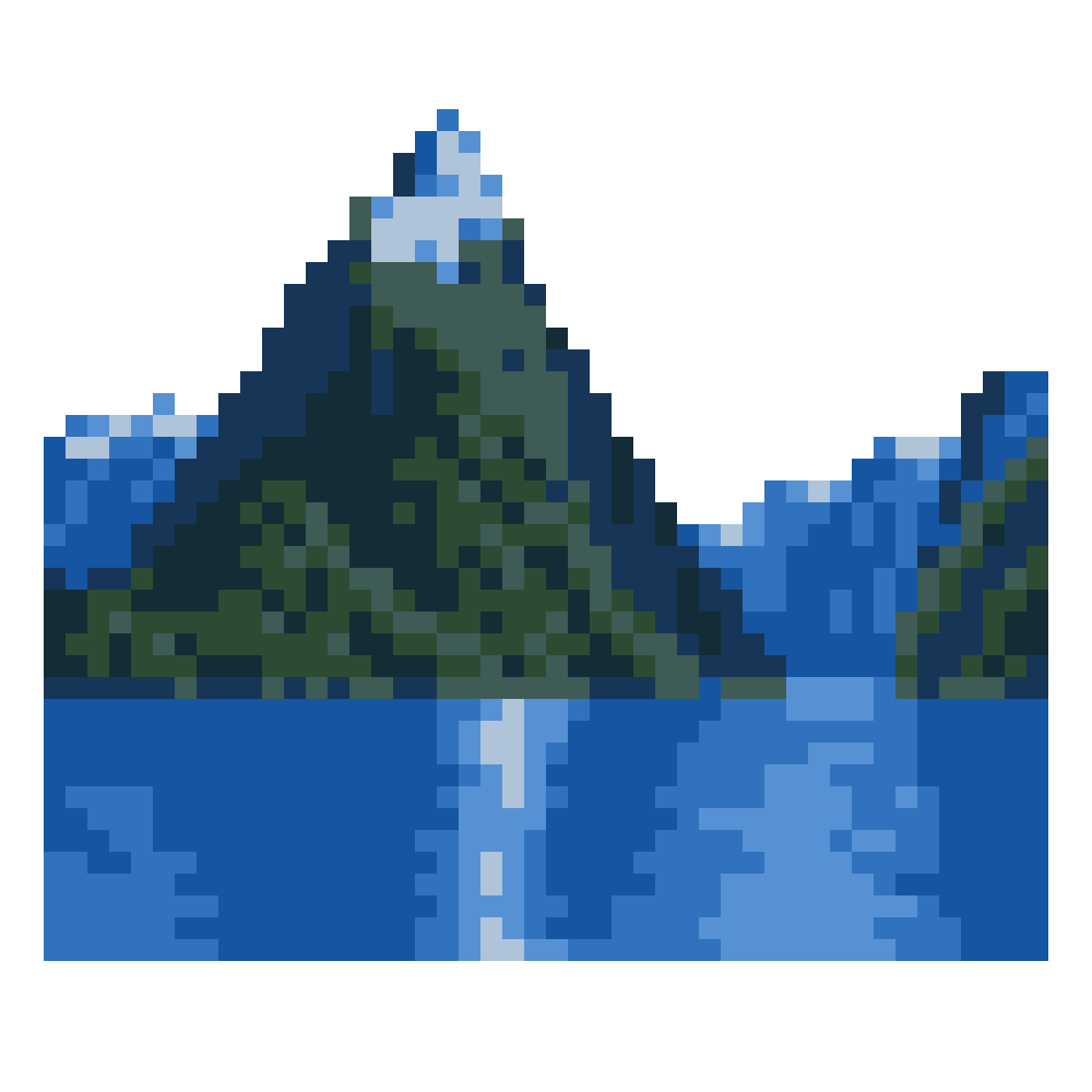 Milford Sound — Pixel World Tour patterns