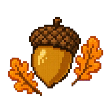 Autumn Acorn — Plants & Nature patterns