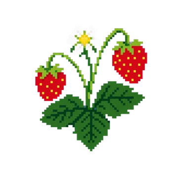 Strawberry Plant — Plants & Nature patterns