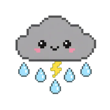 Rainy Cloud — Plants & Nature patterns