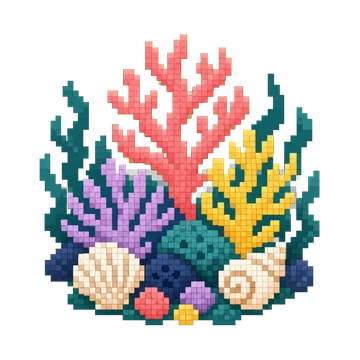 Coral Garden — Plants & Nature patterns