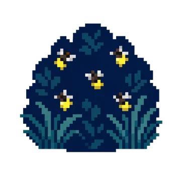 Firefly Night — Plants & Nature patterns