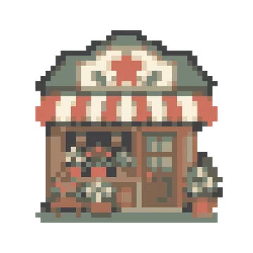 Tiny Flower Shop — Tiny Town & Transport patterns