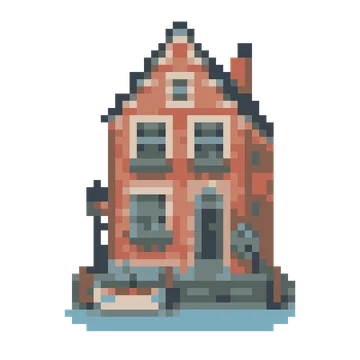 Canal Townhouse — Tiny Town & Transport patterns