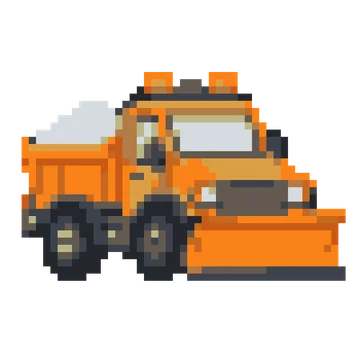 Snow Plow — Tiny Town & Transport patterns
