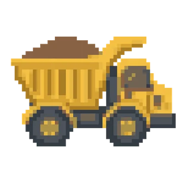 Dump Truck — Tiny Town & Transport patterns