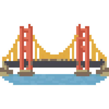 Harbor Suspension Bridge — Tiny Town & Transport patterns
