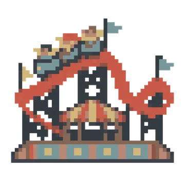 Mini Roller Coaster — Tiny Town & Transport patterns
