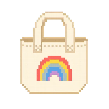 Canvas Tote — Trendy Life patterns